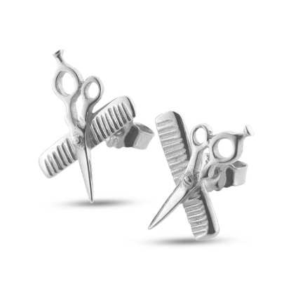 Billede af Ørestik, frisørsaks og kam (hj. 16 mm.) 925s.