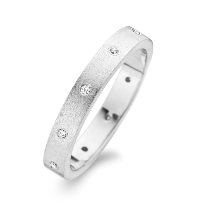 Billede af Spirit Icons, ring, Raw Rustic, sølv, cz, str. 48-64