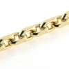 Billede af Armbånd anker facet t 1,50mm 21cm 8 kt. (kasselås)