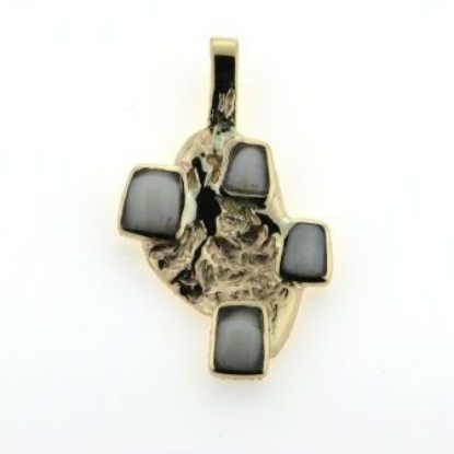 Billede af Tand vedh. 8 kt.. m. 4 tænder