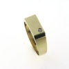 Billede af Ring m. plade brill. 0,03 w/vs. 14 kt