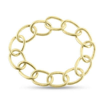 Billede af Armlænke vreden tråd 2,5 mm. 14 kt.