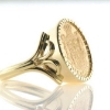 Billede af Ring med guldmønt, 14 kt.  (excl. mønt)