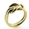Billede af Ring, råbåndsknob 8 kt. (str. 60 -69)