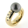 Billede af Ring med Tahiti perle 14 kt.