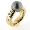 Billede af Ring med Tahiti perle 14 kt.