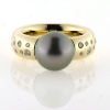 Billede af Ring med Tahiti perle 14 kt.