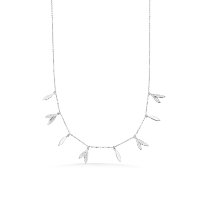 Billede af Mads Z "Papagena" halskæde sølv  (40 + 5cm)