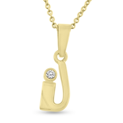 Billede af Vedhæng sten, syn. 2,25 mm. 14 kt.