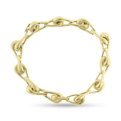 Billede af Arml. massiv med haklås & 8-tal 14 kt.