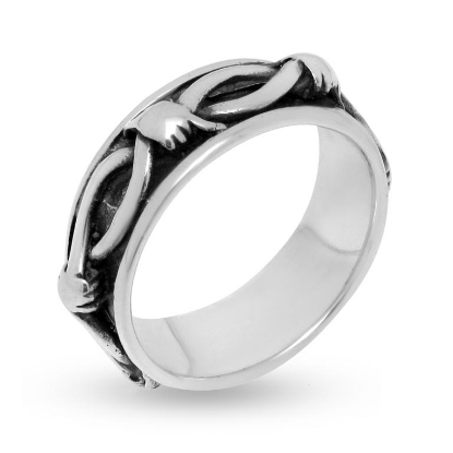 Billede af Herrering "Viking" 925s sølv