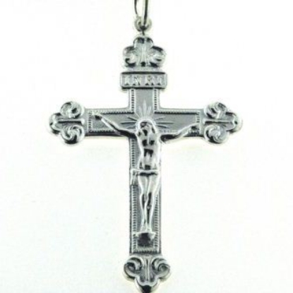 Billede af Vedhæng kors med krucifix, 37*54 mm. Priser FRA