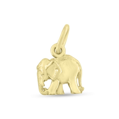 Billede af Vedhæng elefant lg. 10 mm. 14 kt. 