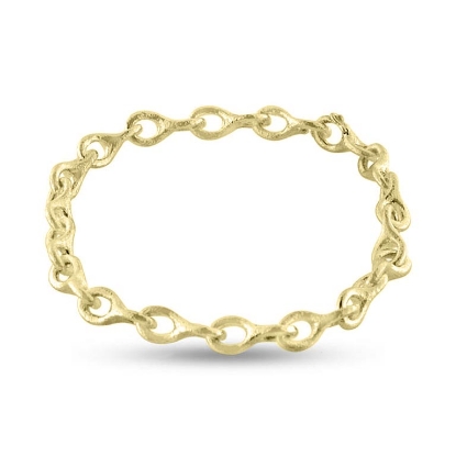 Billede af Armlænke Dream, haklås + 8-tal, 18 cm. 14 kt.