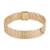 Billede af Armbånd mursten 14kt 13rk bredde 13,0mm 21cm