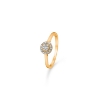 Billede af Mads Z "Eleanor Petite" ring 14 kt. guld m. diamanter (str. 50)