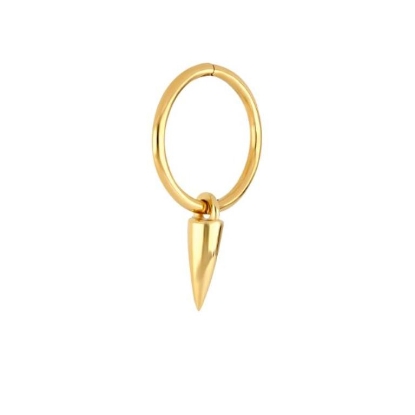 Billede af Nordahl Andersen Spike creol forgyldt sølv (1 stk.)