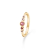 Billede af Mads Z "Pink Poetry" ring 14 kt. guld m. pink turmalin (str. 56)
