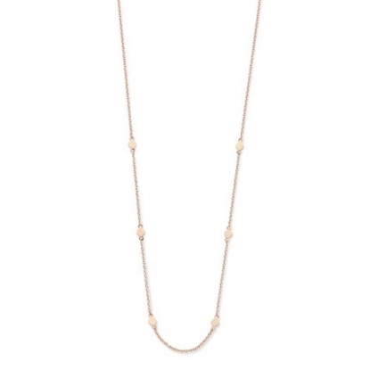 Billede af Spirit Icons Obsession halskæde rosaforgyldt sølv 45 cm