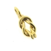 Billede af Vedhæng, Råbåndsknob (knude) 14 kt. facon + 4,1 gr. (pris er excl. guld)