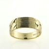 Billede af Herrering massiv lukket bund, plade 7,2*11,0mm 14kt facon 7,5 gr. (prisen er excl. guld)