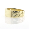 Billede af Herrering massiv lukket bund, plade 7,2*11,0mm 14kt facon 7,5 gr. (prisen er excl. guld)