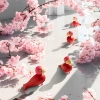 Billede af Kay Bojesen Flora - Year Bird 2024 - Rosa, pink