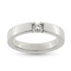 Billede af Allia. ring, 1* 0,10 w/pi. sølv 925s. (br. 3,7-tk. 2,2 mm.)