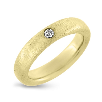Billede af Ring brillant 14 kt. str -59
