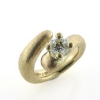 Billede af Ring med brillant 0,75 w/vs. 14 kt. 