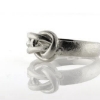 Billede af Ring med knob "pælestik" 14 kt. hvg.