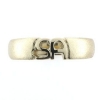 Billede af Herrering udsavet monogram 2 bogstaver 8 kt. 