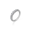 Billede af Mads Z "Crown Princess" ring 14 kt. hvidguld brillanter ialt 0,50 w/si str. 54