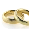 Billede af 1 par ringe, damering med brill. 0,25 w/vs. 14 kt.