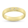 Billede af Ring med 3* 0,01 w/vs. i stjernedrys 14 kt. 