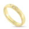 Billede af Ring med 3* 0,01 w/vs. i stjernedrys 14 kt. 