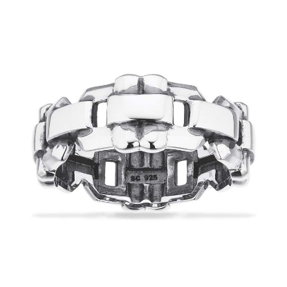 Billede af Herrering sølv ox.