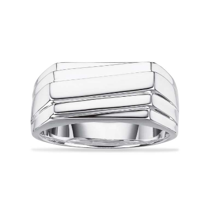 Billede af Herrering sølv