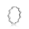 Billede af *Pandora ring sølv zigzag cz str. 54