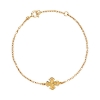 Billede af Lund Copenhagen Dagmarkors armbånd 8 kt. guld (16-18 cm)