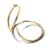 Billede af *Pandora Organisk Formede creoler forgyldt metalblanding (42 mm)