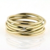 Billede af Ring med guldtråde 1 brillant 0,01 w/vs. 14 kt. (Trådring) facon + 5,9 gr. (prisen er excl. guld)