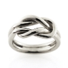 Billede af Ring, råbåndsknob 925s. (str. -59)