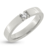 Billede af Alliance ring 0,10 w/pi. sølv 925s.