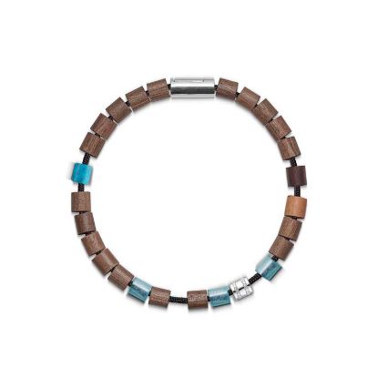 Billede af Mads Z "Eisbach" Black Sun armbånd sølv kampagne