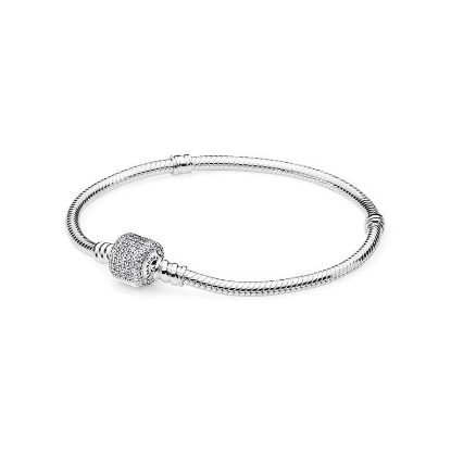 Billede af *Pandora armbånd sølv cubic zirconia 23cm