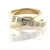 Billede af 3 brill. fattet i gnidefatning(forrivning) 1*0,01-1*0,02-1*0,03 ct. w/vs.,evt. fattet i fusionsring