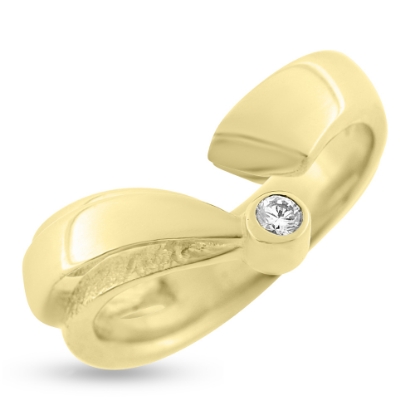 Billede af Ring brillant 0,08 w/vs.14 kt.