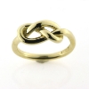 Billede af Ring m. knude (knob) 14 kt. facon + 5,9 gr. (prisen er excl. guld)