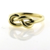 Billede af Ring m. knude (knob) 14 kt. facon + 5,9 gr. (prisen er excl. guld)